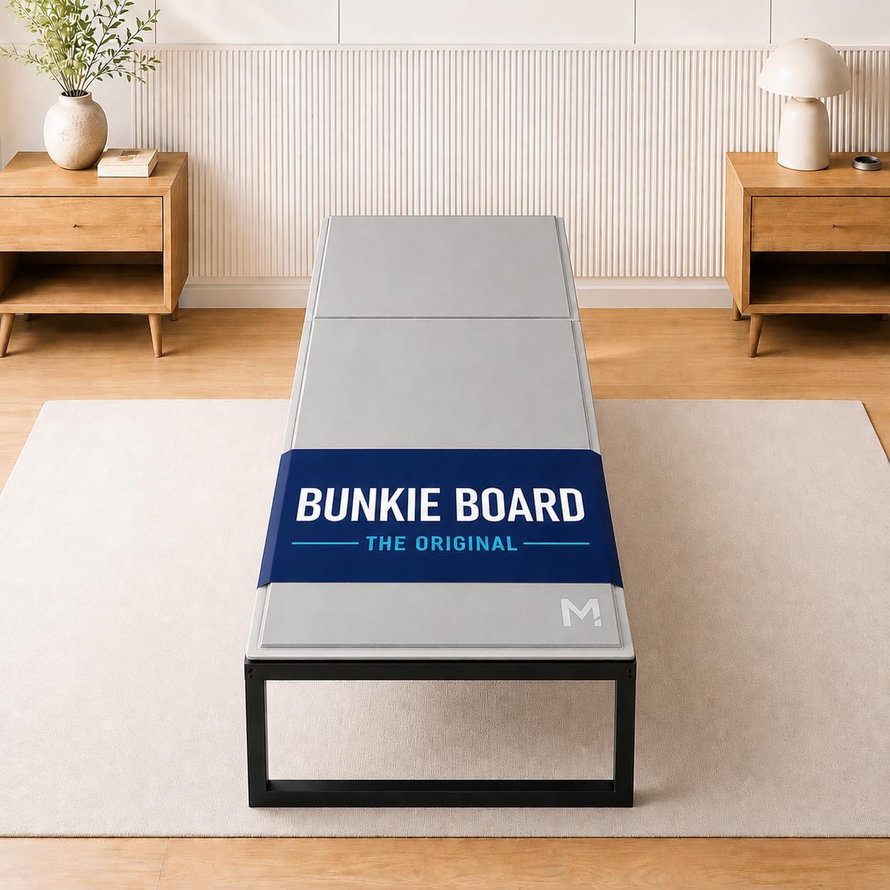 Meliusly Original Bunkie Board Twin XL 2-Pack (38x79 Each) - Non-Slip Breathable Bed Support Board for Slatted Bed Frame, Anti-Sag Under Bed Support, Noise Minimizing Moisture Resistant