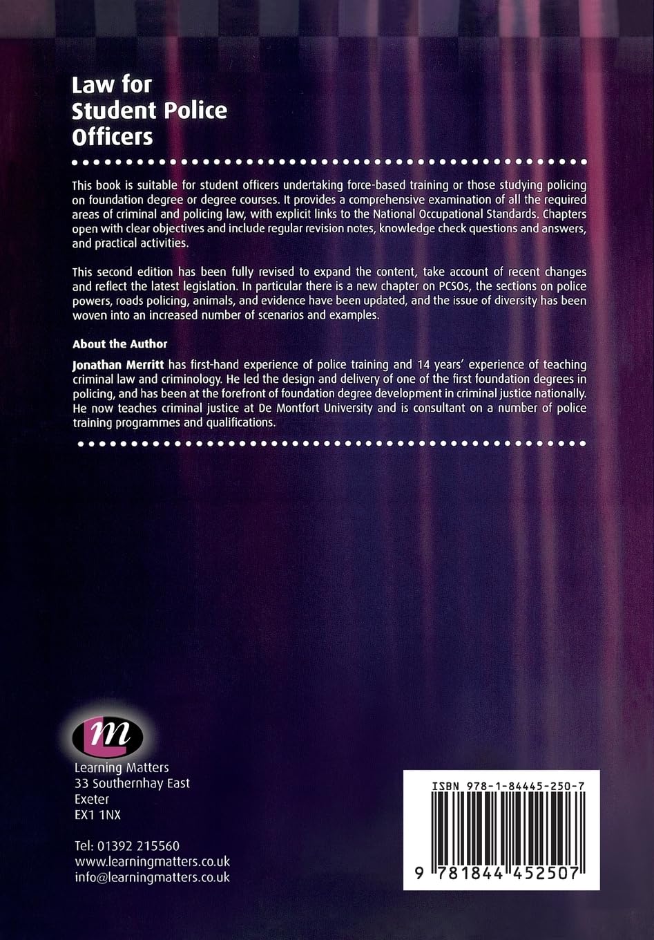 Law for Student Police Officers (Practical Policing Skills Series)
