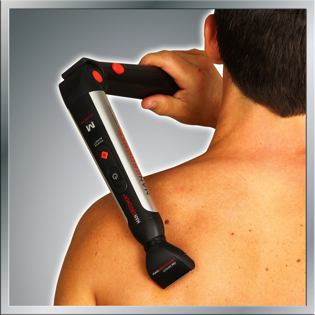 MANGROOMER $10 Body Groomer Bundle Offer - Ultimate PRO Back Shaver, get a Professional Body Groomer & Ball Shaver for only $10 Extra