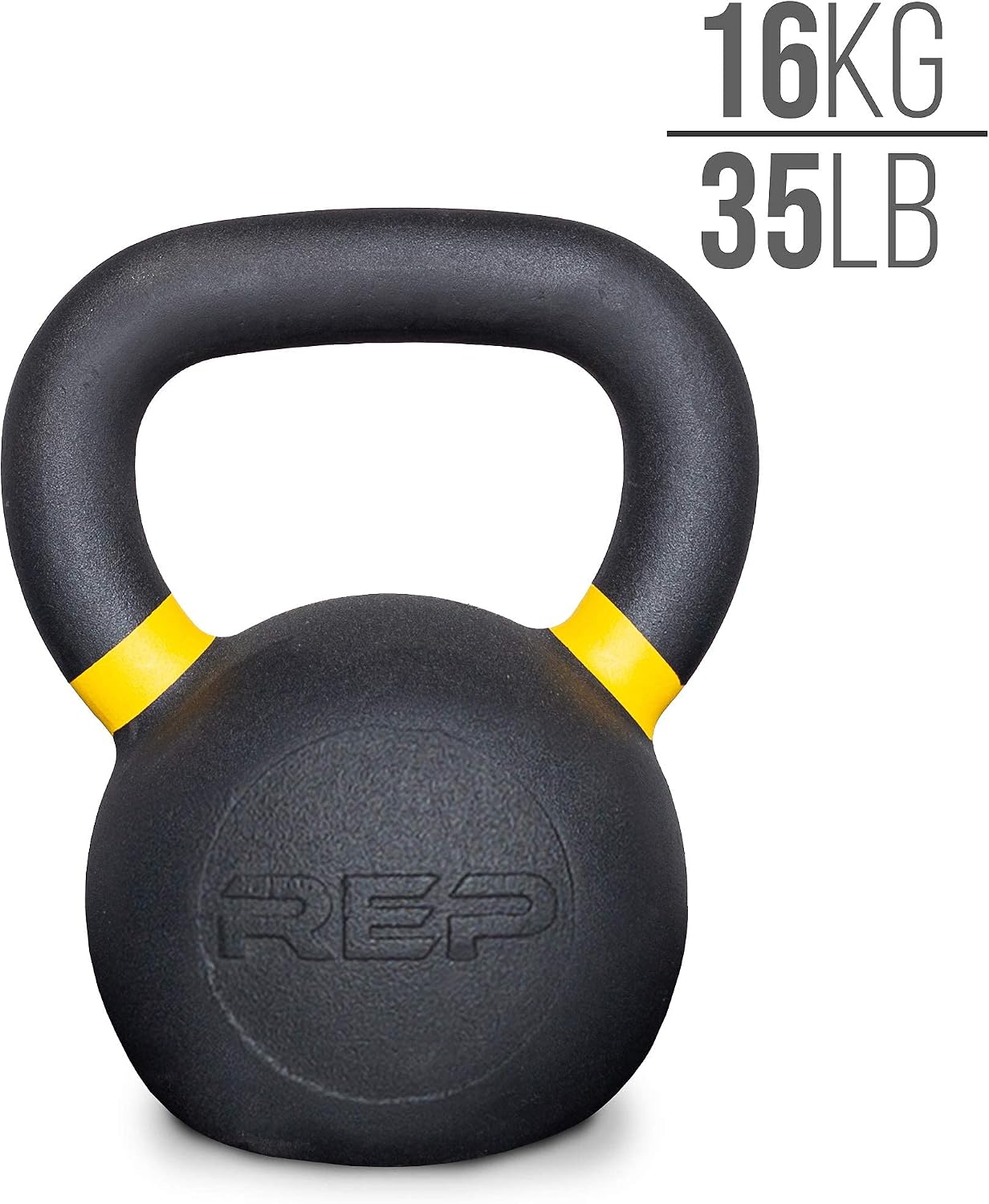 REP Fitness Kettlebell Set and Singles, 4kg to 24kg, 9lb to 53lb Weight Range, Cast Iron, Strength Exercise Training, Home Gym, Power Workout Equipment, Free Weights, Dumbbell Alternative