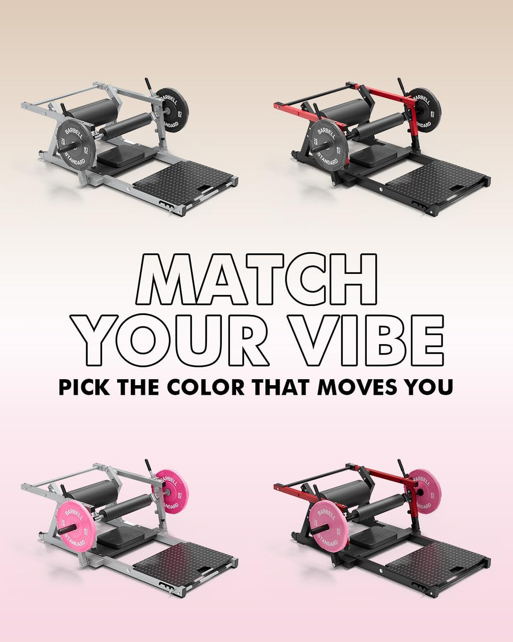 GMWD Hip Thrust Machine, 800LBS Plate-Loaded Glute Bridge Machine with Weight Holder, Heavy Duty Butt Exercise Equipment for Glute Muscles Building and Butt Shaping, Adjustable Footboard(R100LB