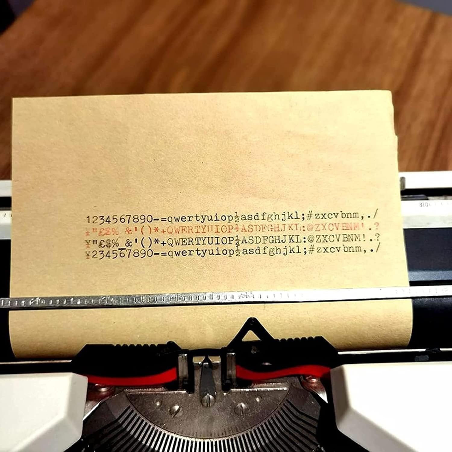 Portable Manual Typewriter, Classic Retro Fashioned Machinery Typewriter, Perfect Writer's Literary Gift,for Notes Or Letters, Creative Writing-Includes Ribbon Set