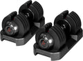 Adjustable Dumbbells Set of 2,Free Weights Dumbbells Set,52 lbs pair for Men/Women Gym Equipment for Home Strength Training Equipment(2 Box)