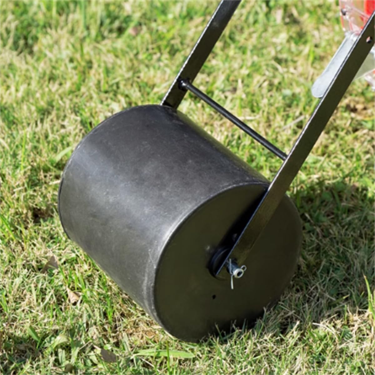 Hand-Pushed Roller Seeder, Manual Seeder Metal Precision Garden Seeder,Lawn & Garden Spreaders Garden Seeder, Adjustable Handheld Seeding Vegetable Fertilizer Spreader,10 Mouths(