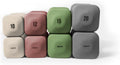 WeGym SafeGrip Square Dumbbells with Anti Slip Handles, Aesthetic Free Weights for Home Workouts, Stable Design Prevents Rolling during Floor Exercises - Set
