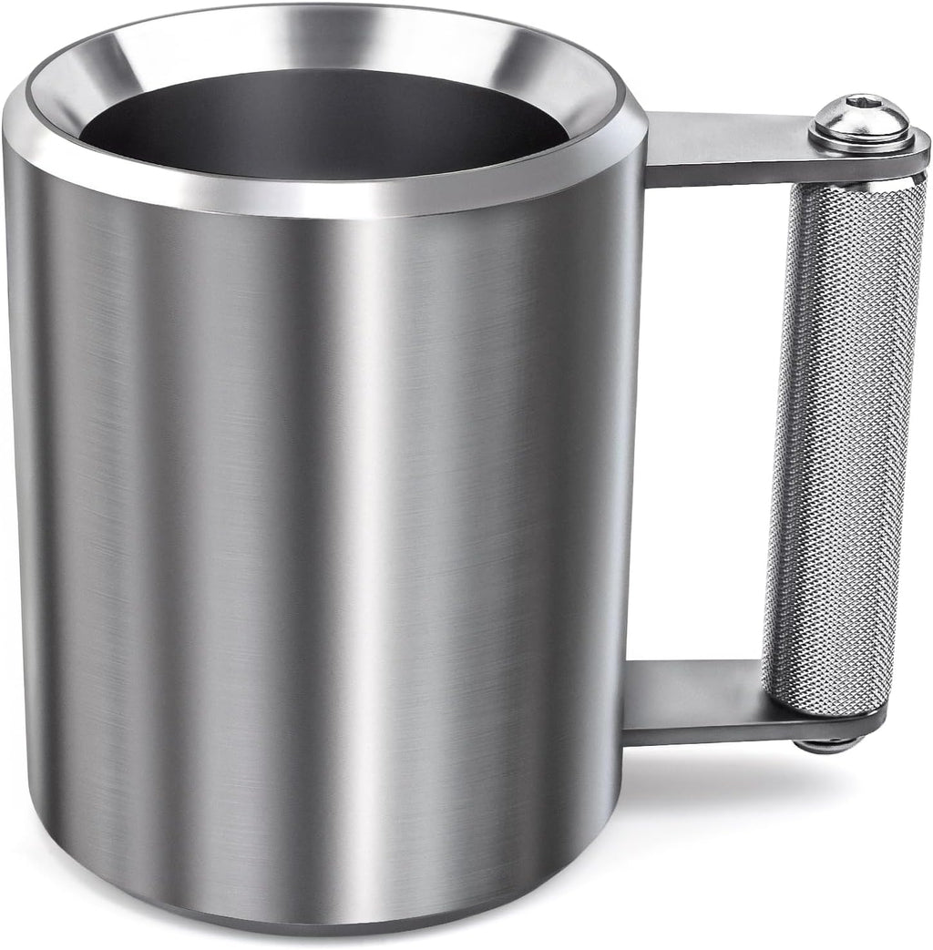 Mug,22LB/ 10KG Stainless Steel Cup,Super Dumbbell Fitness Sports Mug,Gym Exercise Coffee Lover Gift