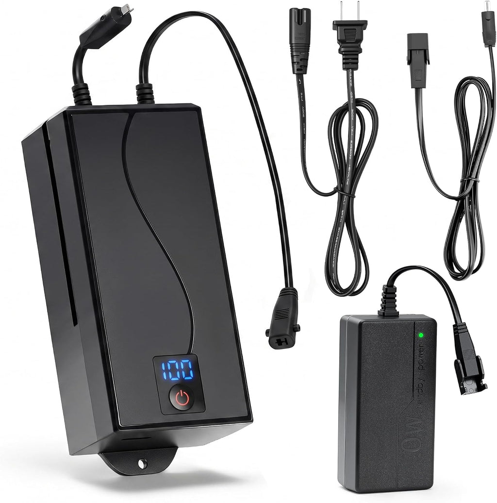 5000mAh Battery Pack for Reclining Furniture - Universal Recliner Battery Pack with LCD Display for Electric Recliners, Sofas, Lift Chairs and Couch - only Compatible with 2-Pin Motion