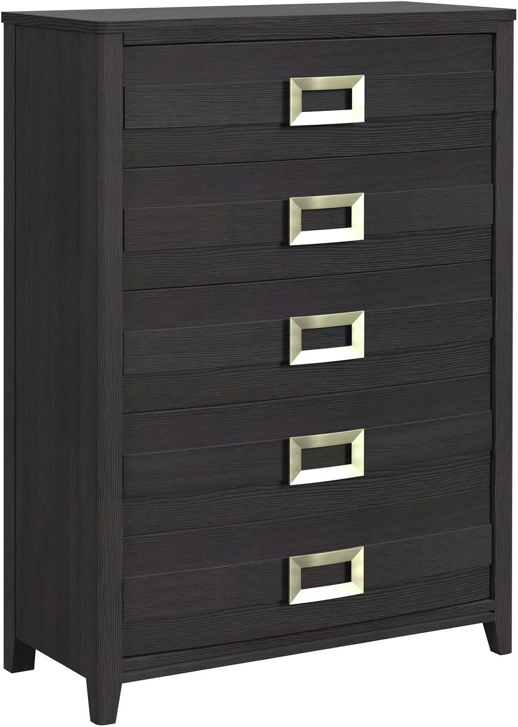 Picket House Chett King 3PC Bedroom Set with LED in Black