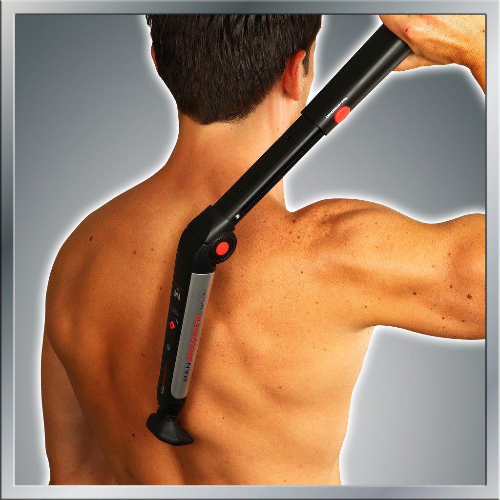 MANGROOMER $10 Body Groomer Bundle Offer - Ultimate PRO Back Shaver, get a Professional Body Groomer & Ball Shaver for only $10 Extra