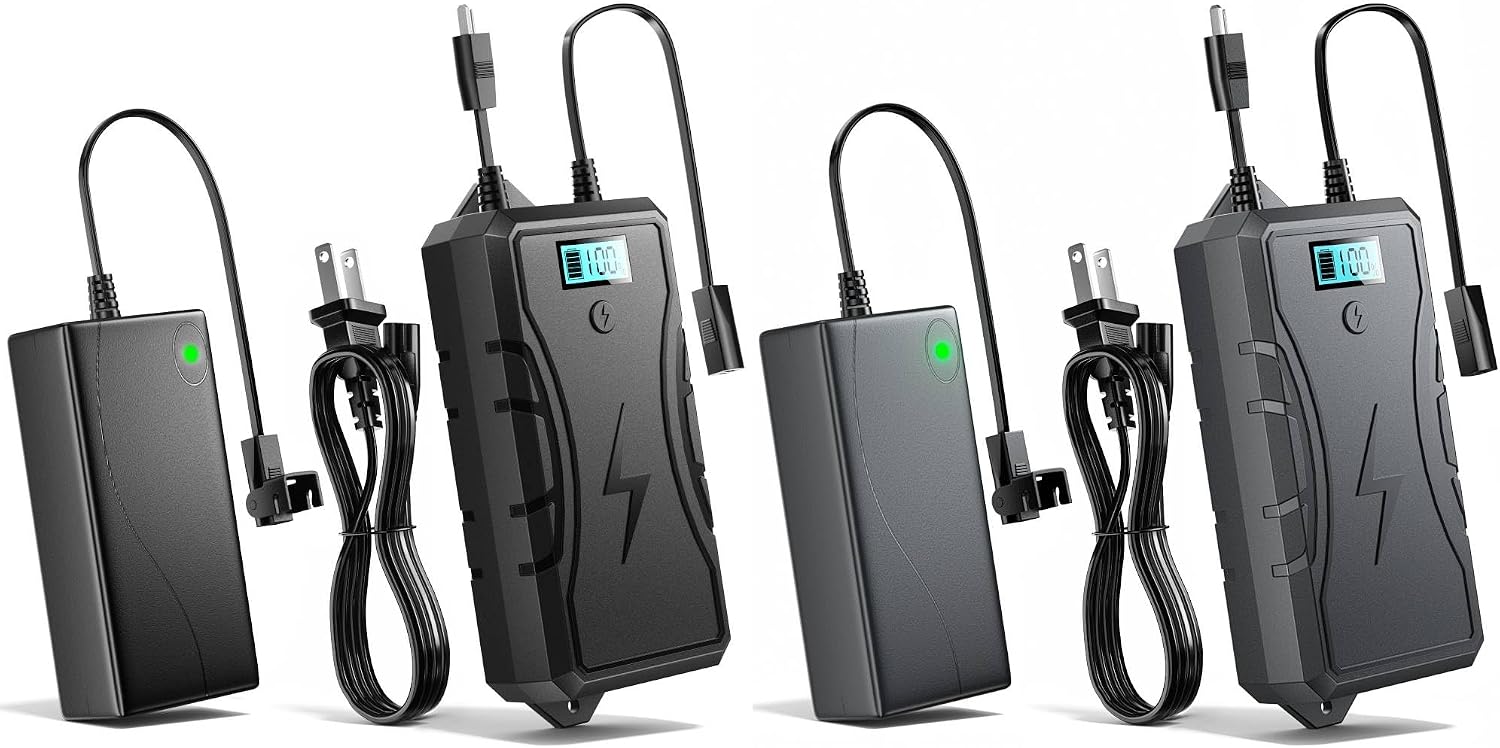 Battery Pack for Reclining Furniture, 2500mAh Universal Recliner Battery Pack Rechargeable with LED Display for Electric Recliner, Sofa, Couch, Lift Chair, 2-Pin Motion Furniture