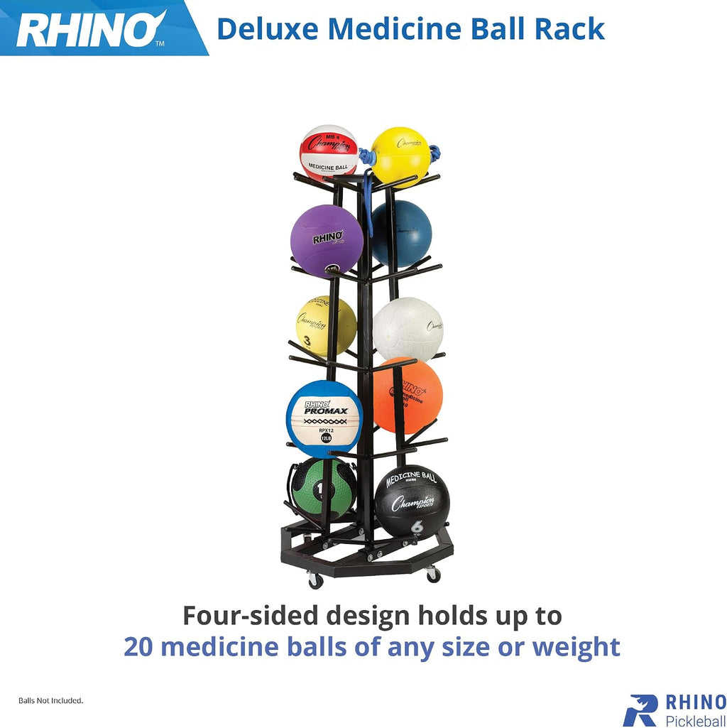 Champion Sports Medicine Ball Storage – Durable Racks & Trees for Organized Gym, Fitness & Sports Storage