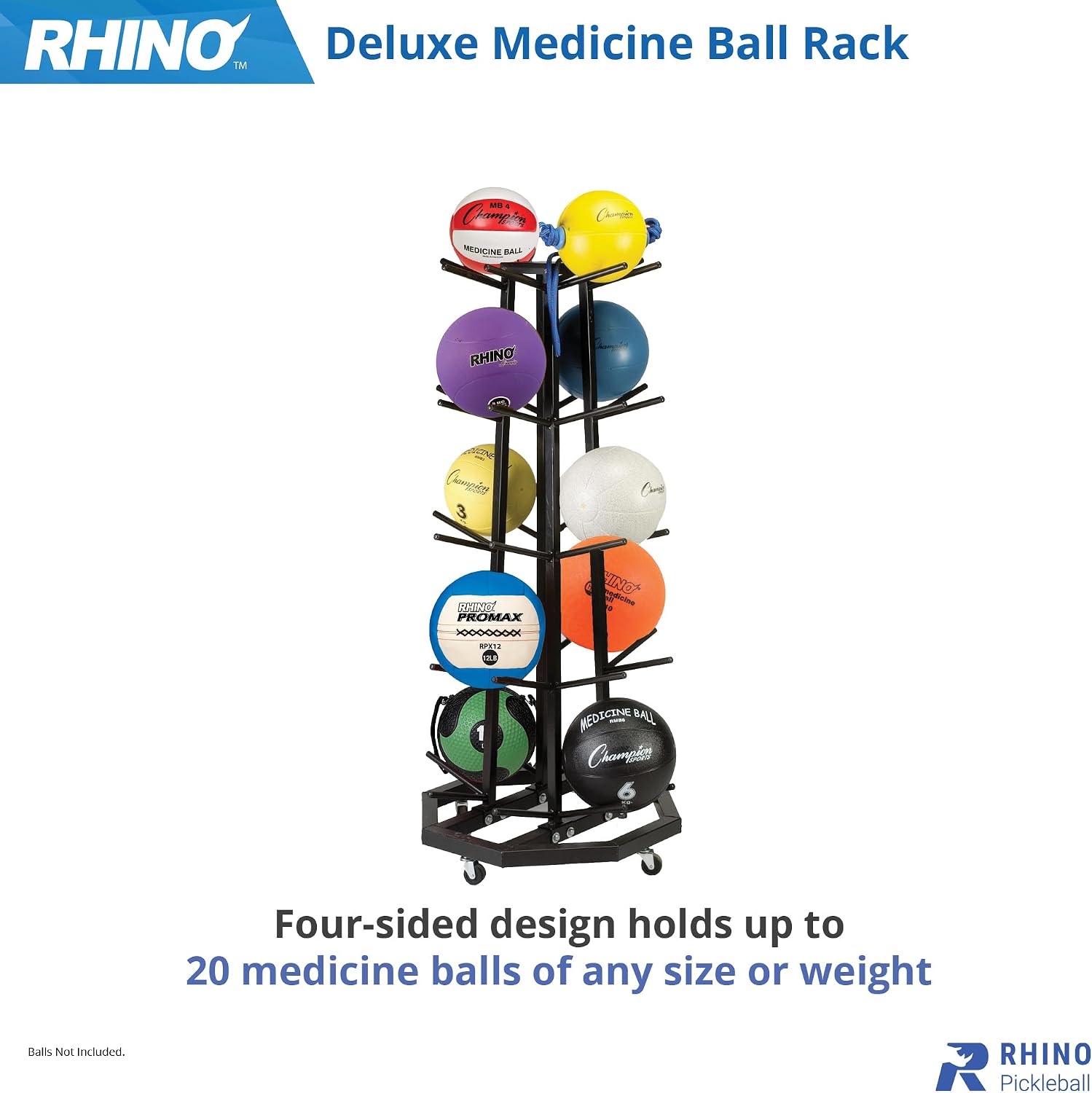 Champion Sports Medicine Ball Storage – Durable Racks & Trees for Organized Gym, Fitness & Sports Storage