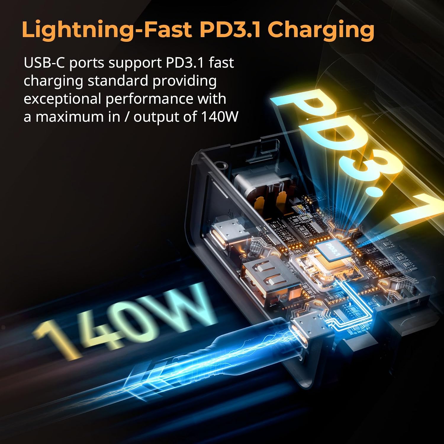 SMALLRIG V Mount Battery VB212, 212Wh / 14400mAh V Mount Battery with 140W Output, 2H Full Charge, with Dual USB-C, D-TAP, DC Port, Smart Digital Display for Video Light, Camera, Camcorder, Monitor