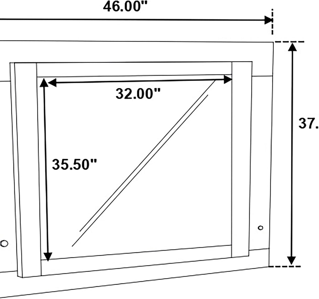 Coaster Home Furnishings Felicity Contemporary 4-Piece Bedroom Set Full Size LED Panel Bed Frame 49-inch Headboard White High Gloss 203500F-S4L