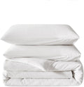 BFS HOME Linen Duvet Cover California King - Soft Breathable Cotton Linen Blend, 3-Pieces Bedding Set with 2 Pillowcases, Stonewashed Texture, Off-White, All-Season Comfort