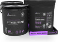 Wipex Gym Wipes for Equipment Bundle, EWG Verified, 1600 Count with (2) Lavender Buckets & (2) Refill Rolls - Plant-Based Fitness Equipment Wipes, Clean Surfaces & Mats, Safe Gym Cleaner