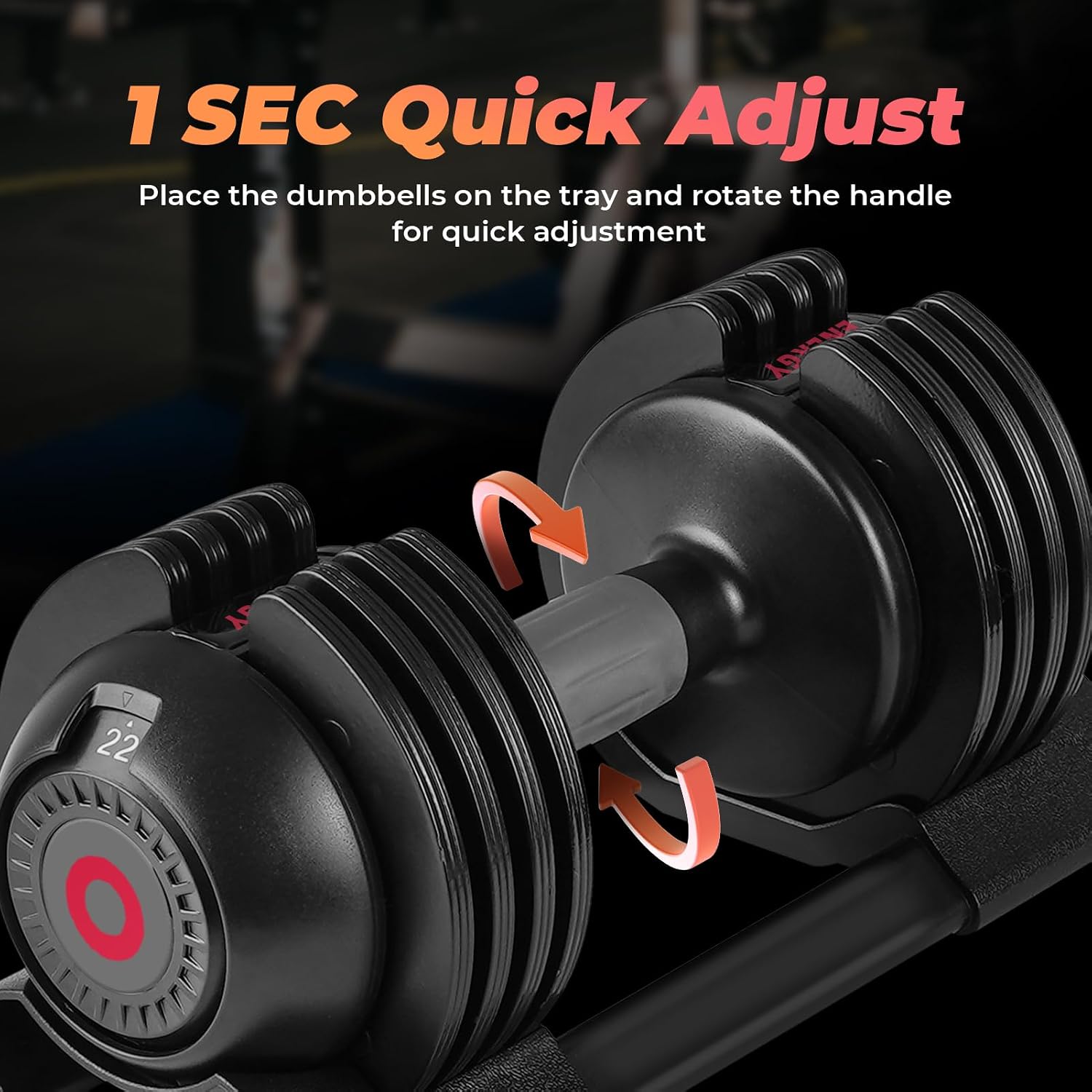 Roinoim Adjustable Dumbbell Set