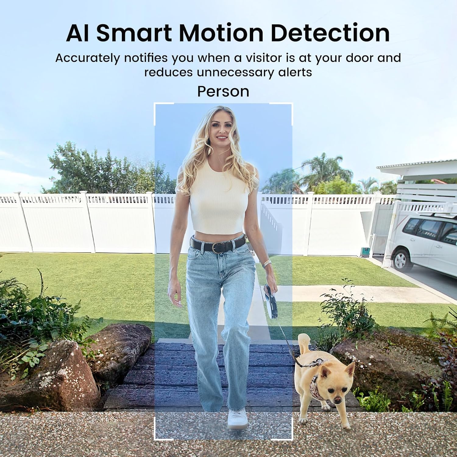 aosu T2 Ultra 4K Solar Outdoor Wireless Security Camera + 2k Wireless Doorbell Camera with Chime No Subscription Fees