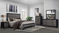 Grey and Black 5PC King Bedroom Set