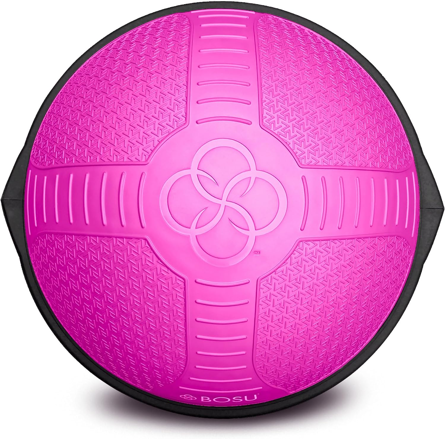 BOSU Nexgen Balance Trainer, Half-Ball Training Equipment, 65 cm Diameter, 300 lb Capacity - Burst-Resistant Stability Exercise Tool w/Non-Slip Base, Includes Hand Pump, Commercial-Grade