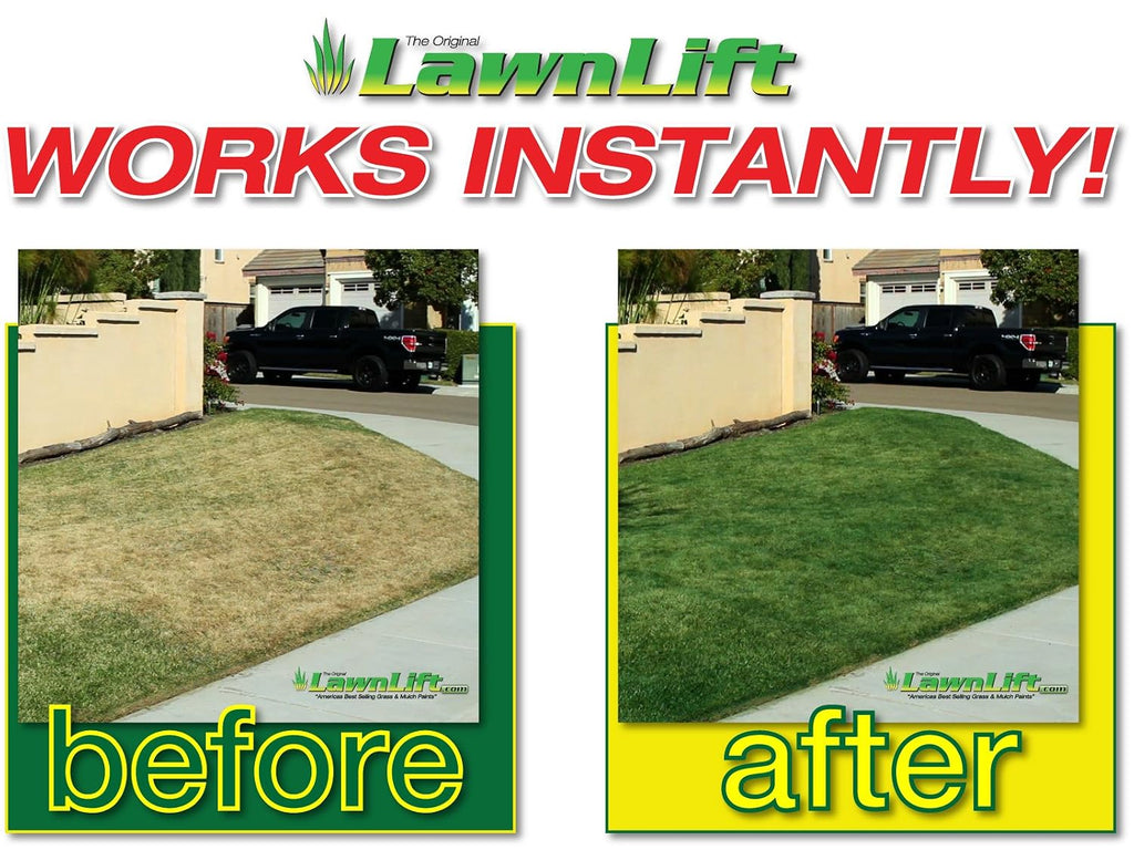 Grass Painting Kit- Includes Professional 1 Gallon Sprayer & 64oz. (Gren) Ultra Concentrated Grass Paint Bottle = up to 5 Gallons Usable Product & Covers *up to 2000 Sq Ft. *Coverage Depends