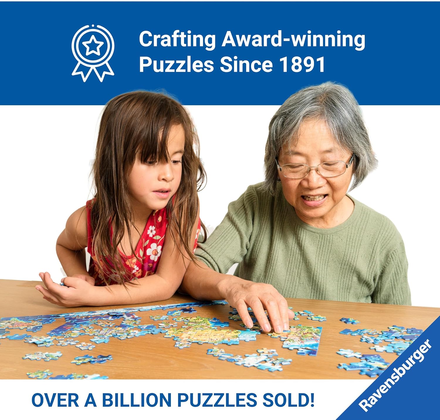 Ravensburger - Disney Museum - 9000 Piece Jigsaw Puzzle - with Disney Favorites - Mickey & Minnie Mouse, Bambi, Snow White, Jasmine & More - Premium Quality - Ideal Gift - Puzzles for Adults