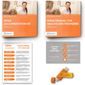 HIPAA Package for Medical and Dental Offices Including Regulations and Standards Manual (hardcopy) + Policies and Forms (hardcopy and USB) + Training Outline and Test + Resource USB + Posters