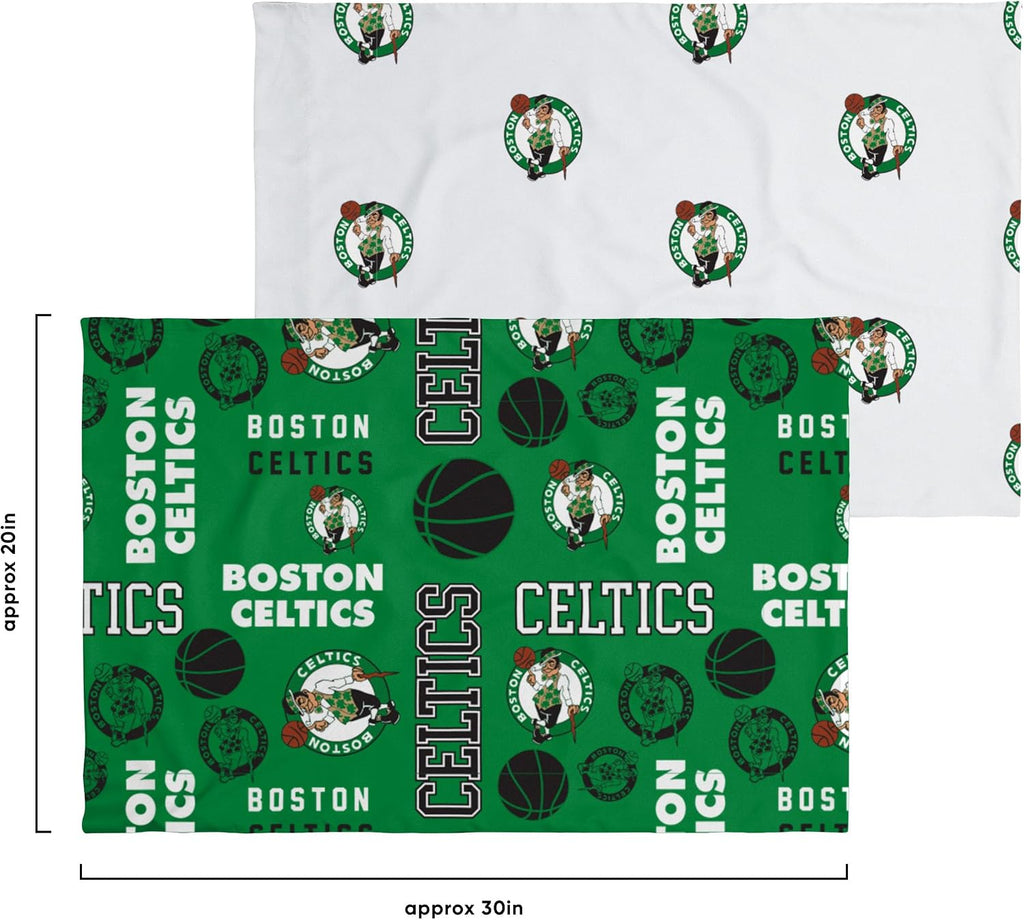 FOCO Unisex-Adult NBA Team Logo Bed in a Bag Comforter, Sheets, Pillow Cases Bedding 5-Piece Set