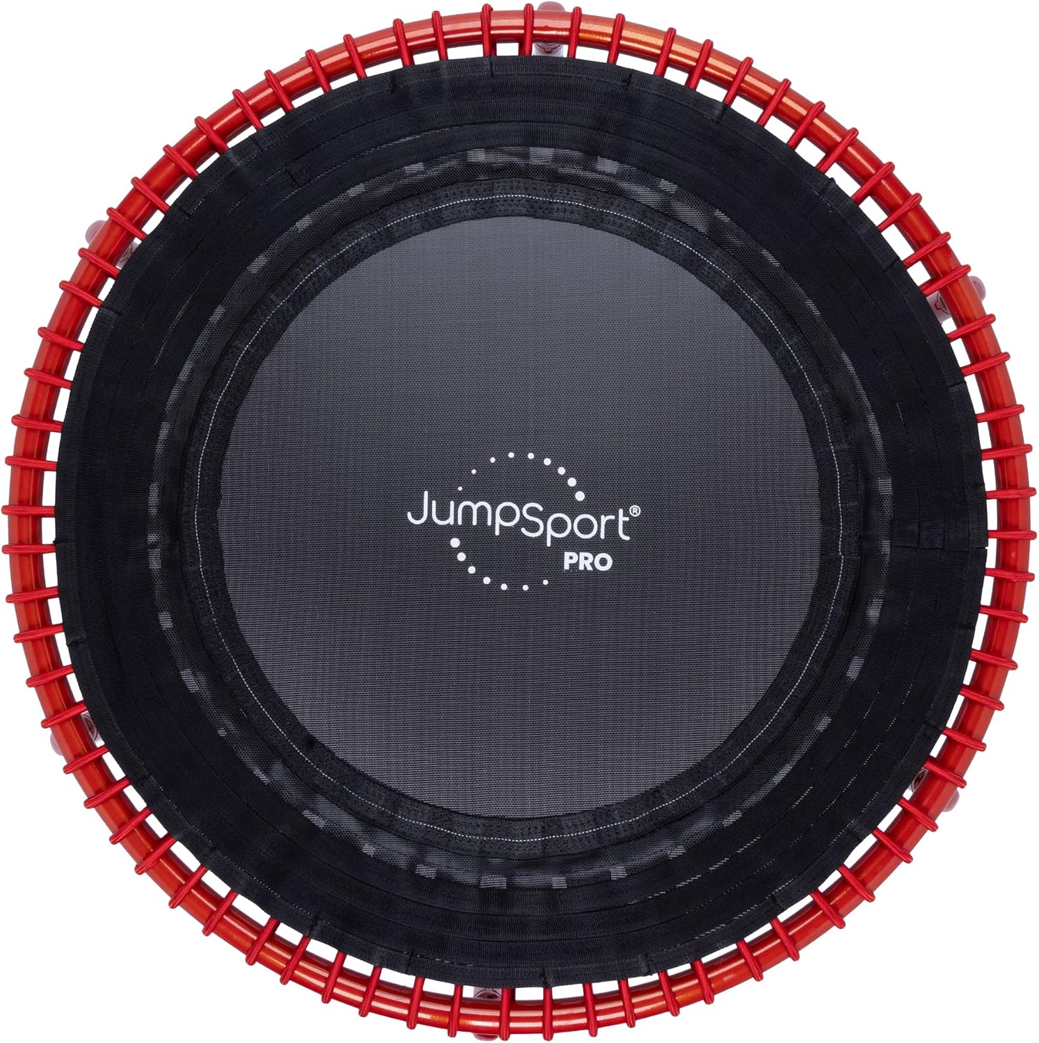 JumpSport 350 PRO 39 Inch Fitness Trampoline Indoor Rebounder Cardio Workout Equipment 300 lb Capacity