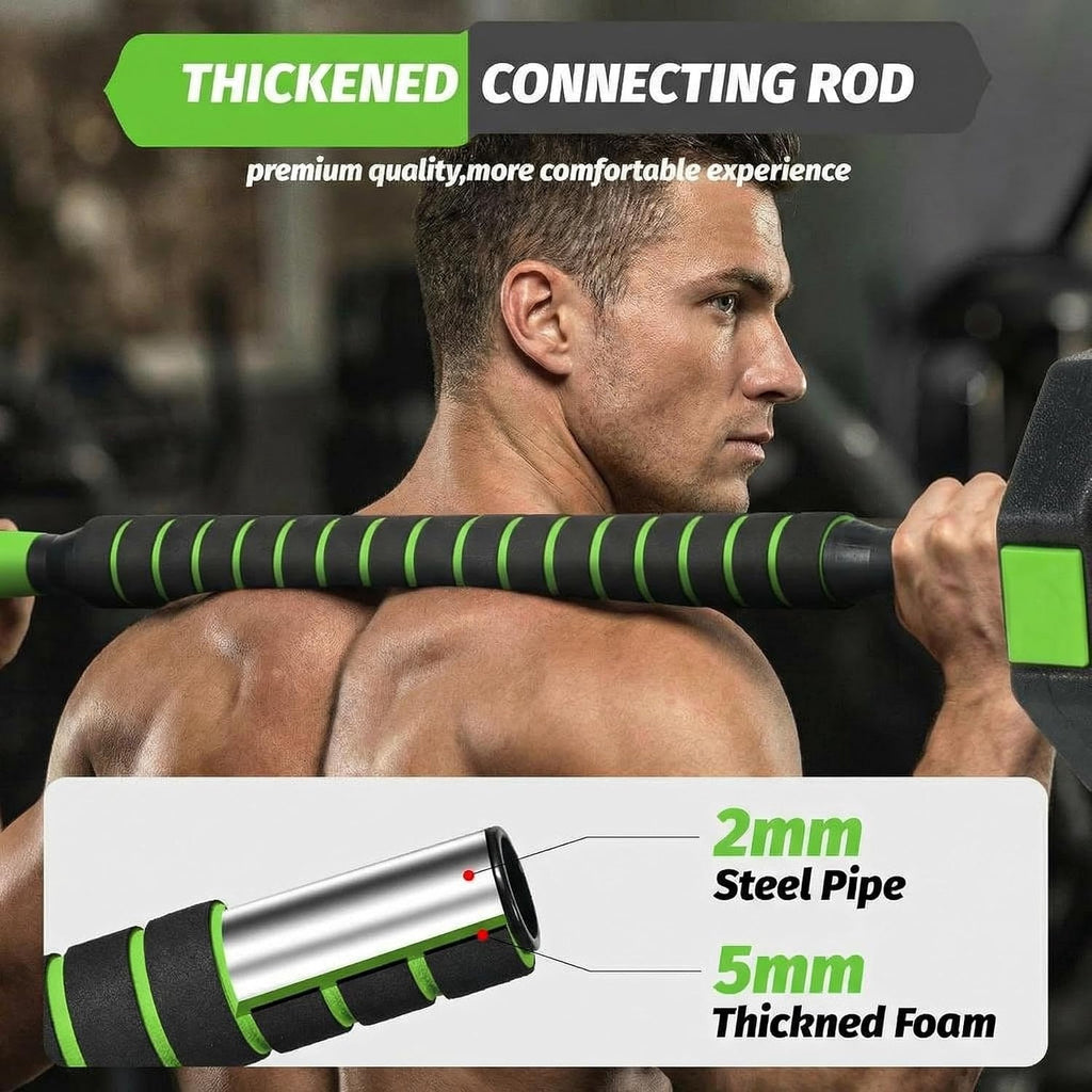 Adjustable Weight Set 88Lbs, 4-in-1 Dumbbell Set and Barbell Weight Set for Home Gym, Converts to Kettlebell & Push-Up Stand, Free Weights Dumbbells Set for Men & Women Full Body Workout