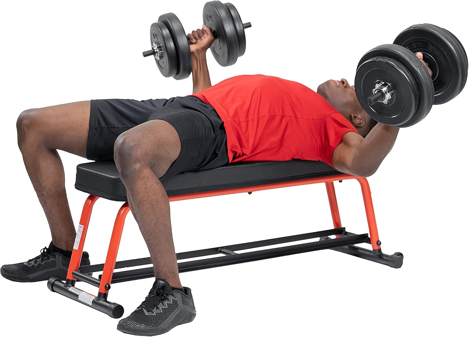 Sunny Health & Fitness Weight Bench for Heavy Duty Workouts, Exercise, Strength Training, Lifting and Home Gyms