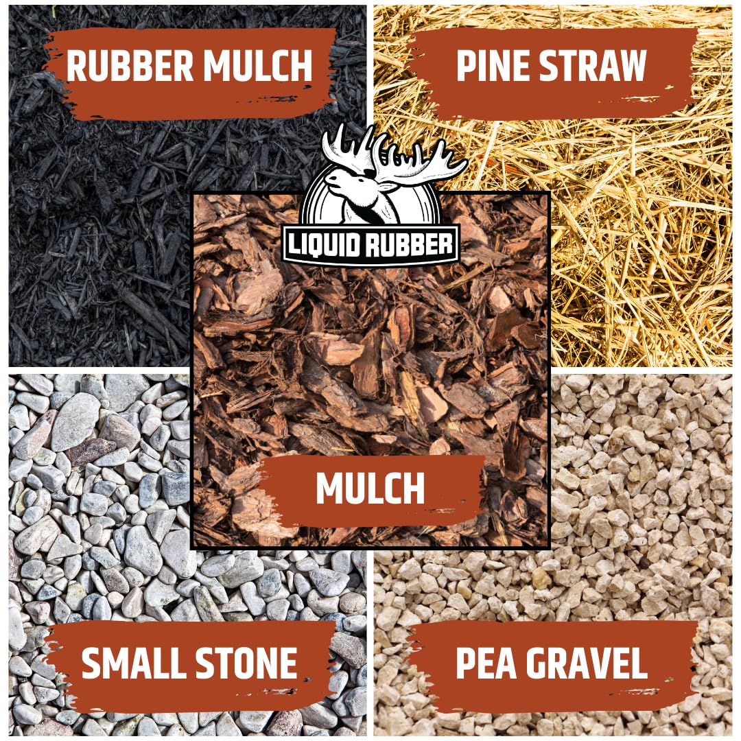 2 x 1G Mulch Glue + Garden Pump Sprayer KIT