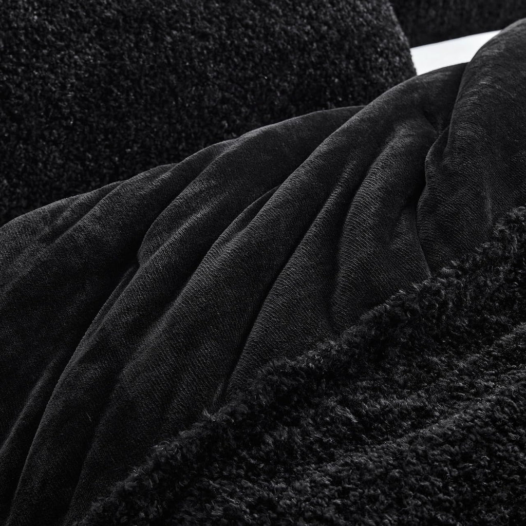 Byourbed Oh Em Gee - Coma Inducer® Oversized Queen Comforter Set - Black