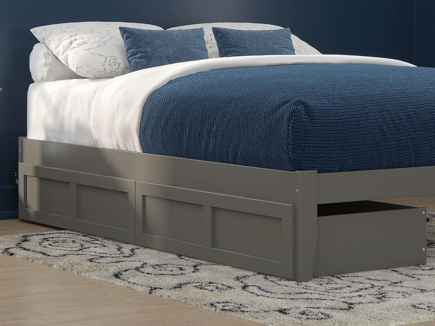 AFI, Set of 2 Extra Long Drawers Queen/King/Twin XL, Grey