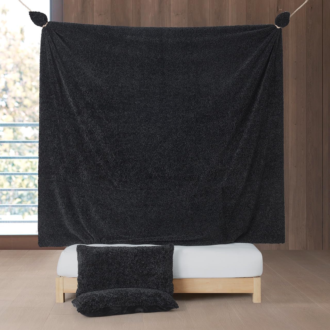 Byourbed Oh Em Gee - Coma Inducer® Oversized Queen Comforter Set - Black