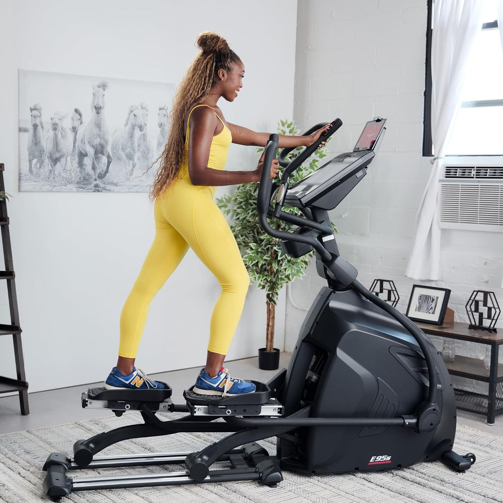 SOLE Fitness Elliptical Exercise Machines, Models E25, E35, E95, E95S, E98, Elliptical Machines for Home Use, Home Exercise Equipment for Cardio Training, Work from Home Fitness Stepper Machine