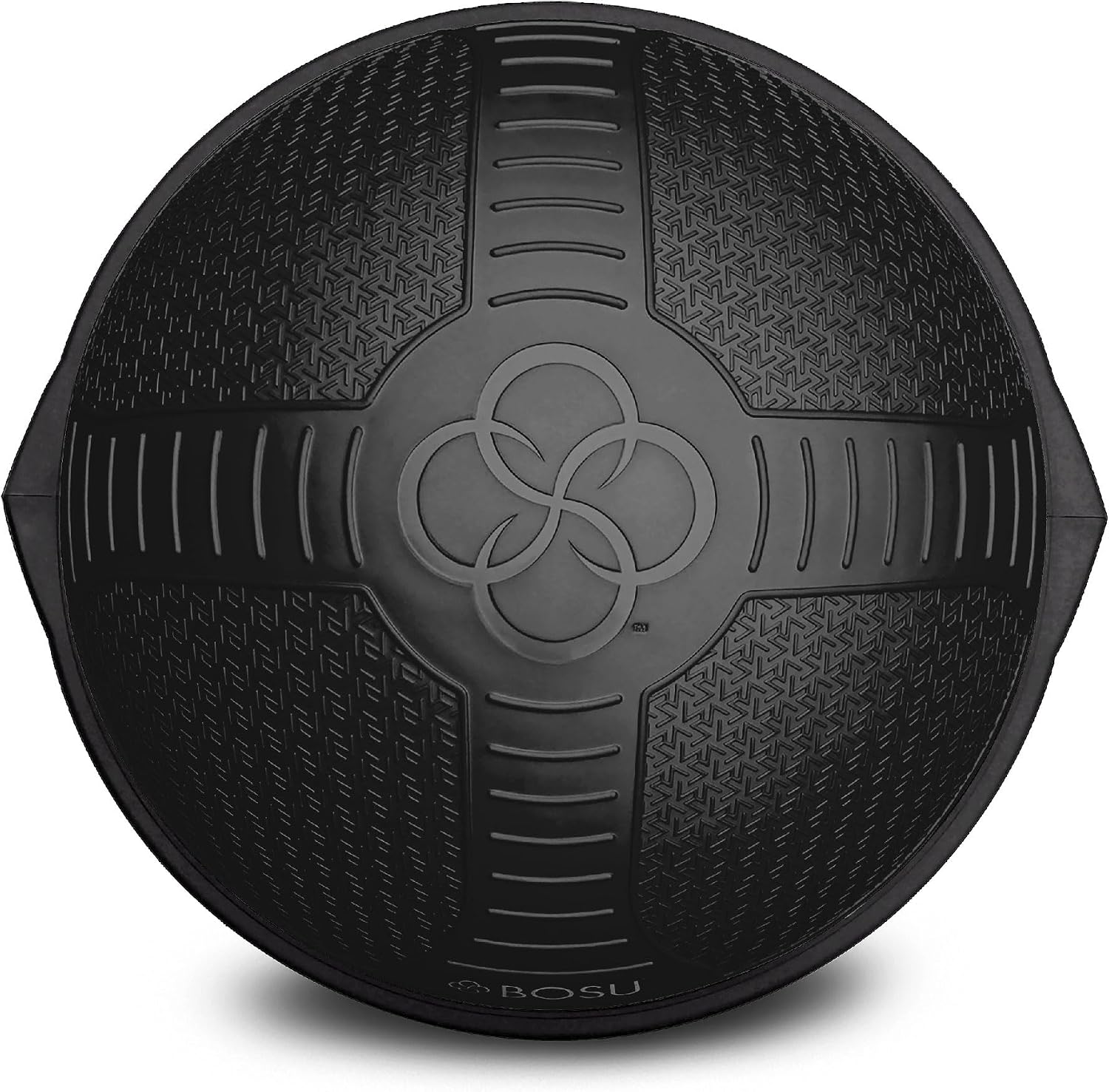 BOSU Nexgen Balance Trainer, Half-Ball Training Equipment, 65 cm Diameter, 300 lb Capacity - Burst-Resistant Stability Exercise Tool w/Non-Slip Base, Includes Hand Pump, Commercial-Grade