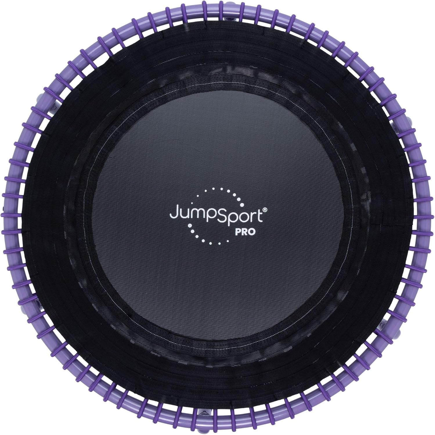 JumpSport 350 PRO 39 Inch Fitness Trampoline Indoor Rebounder Cardio Workout Equipment 300 lb Capacity