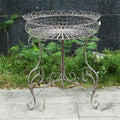 Metal Plant Stand for Outdoor/Indoor, Garden Potting Bench Table,Plant Display Rack,Metal Potting Bench,Flower Pot Stand Shelf,for Home Garden Backyard Patio ,Small