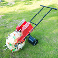 Hand-Push Seeder, Manual Roller Seed Spreader with 8 Seed Plates, Corn Soybean Seed Planter Fertilizer Machine for Lawn & Garden Planting,5 Mouths (5 Mouths