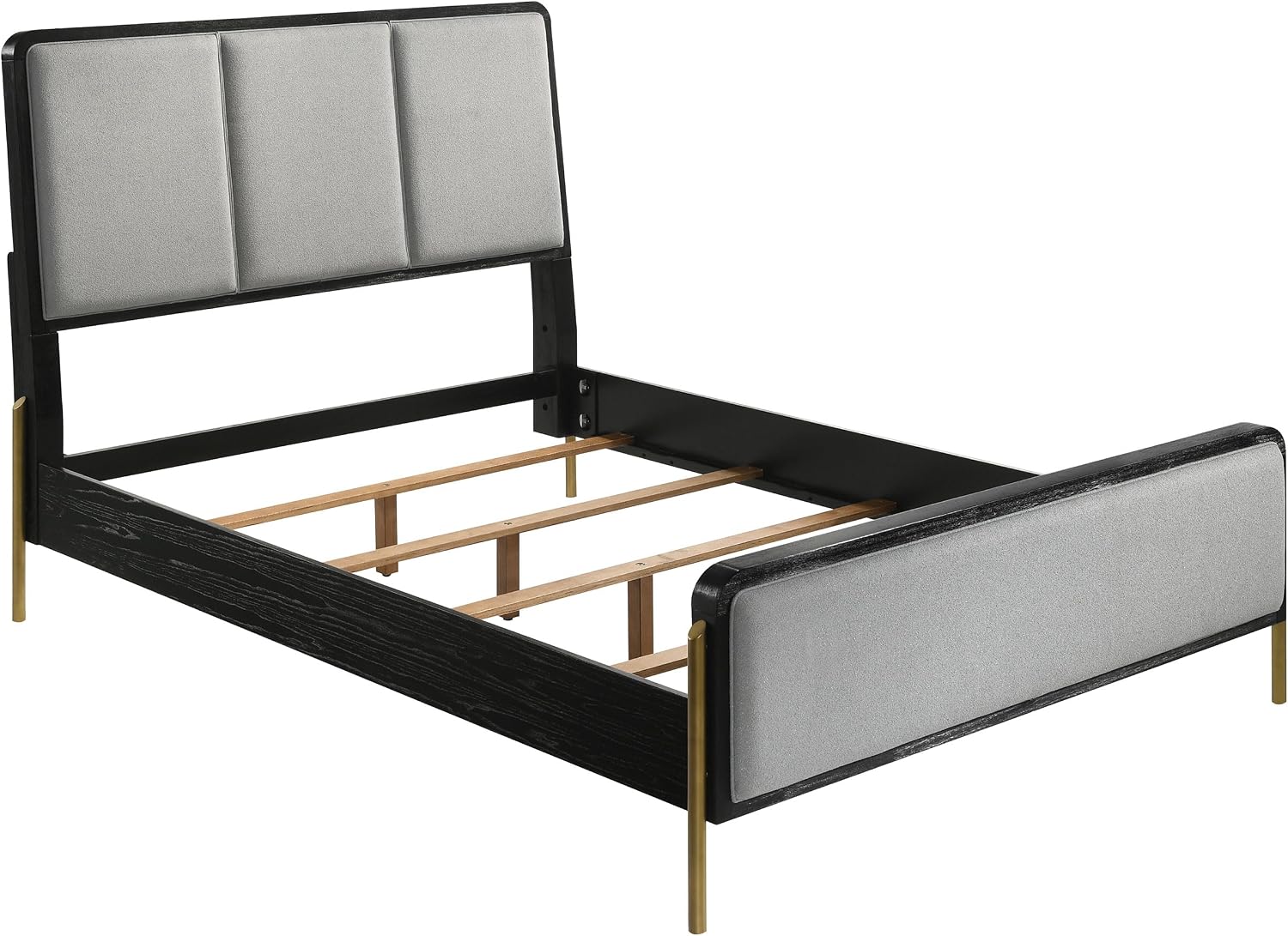 Black and Grey 5 King Bedroom Set