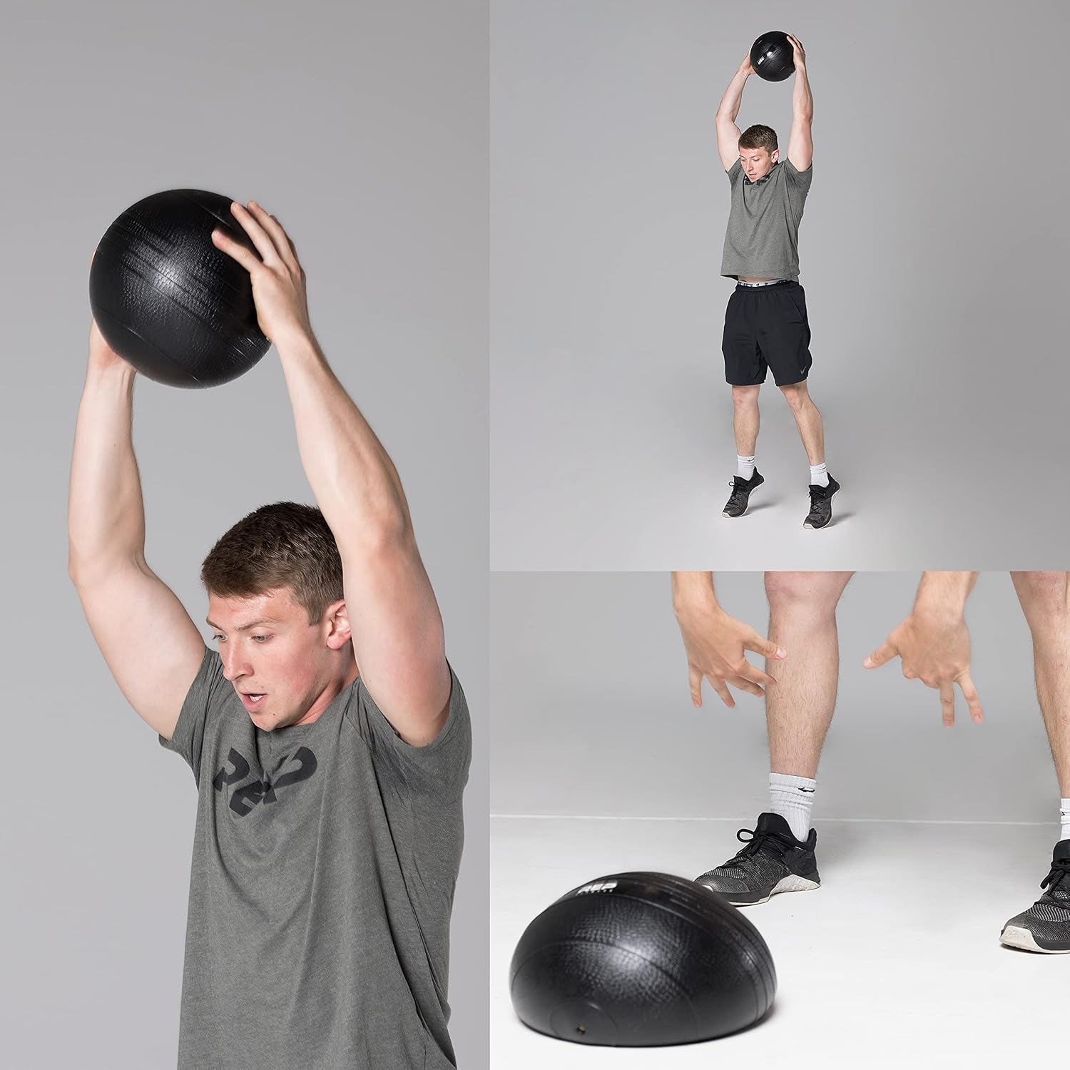 REP Weighted Slam Balls | Exercise and Fitness Balls for Strength Training, Soft Rubber Grip, Non-Bounce Medicine Ball | Cross Fit, Home Gym, Fitness, and Core Workouts