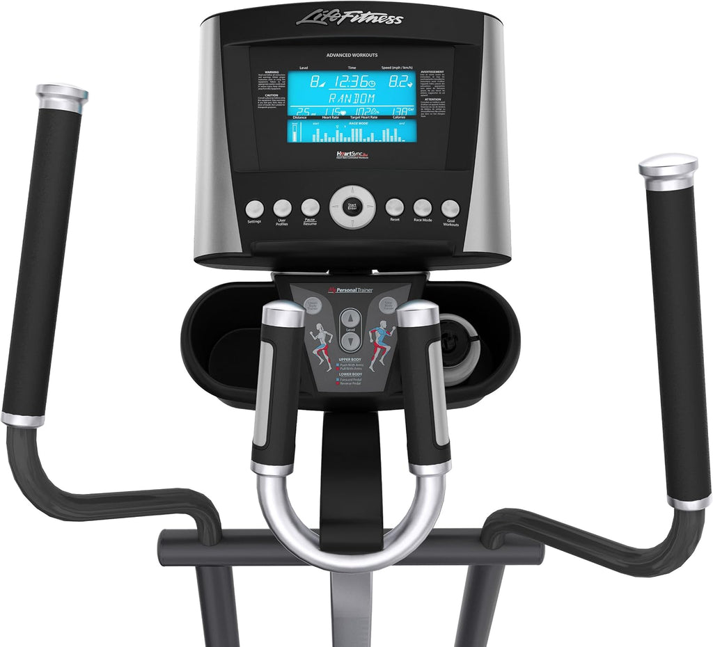 Life Fitness X5 Elliptical Cross-Trainer with Advanced Workout Console