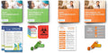 OSHA & HIPAA Package for Dental Offices: Hardcopy Manual (Regulations/Standards), Policies/Forms (USB), Training Outline/Test, Resource USB, Posters, Labels (All Other States)