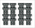 96PCS Replacement SAFLOK A28110 6V Hotel Door Lock Battery Fits 884952, A28110, A28100, DL-12/4, HTL-11/13, Intellis, MT