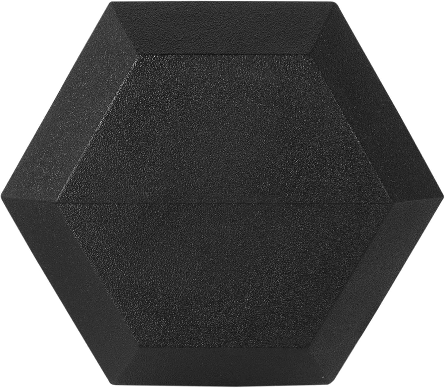 WF Athletic Supply Rubber Coated Solid Steel Cast-Iron Pair Dumbbells, Rubber Hex Dumbbells, Hex Weights Dumbbells for Muscle Toning, Full Body Workout, Home Gym Dumbbells, Pair