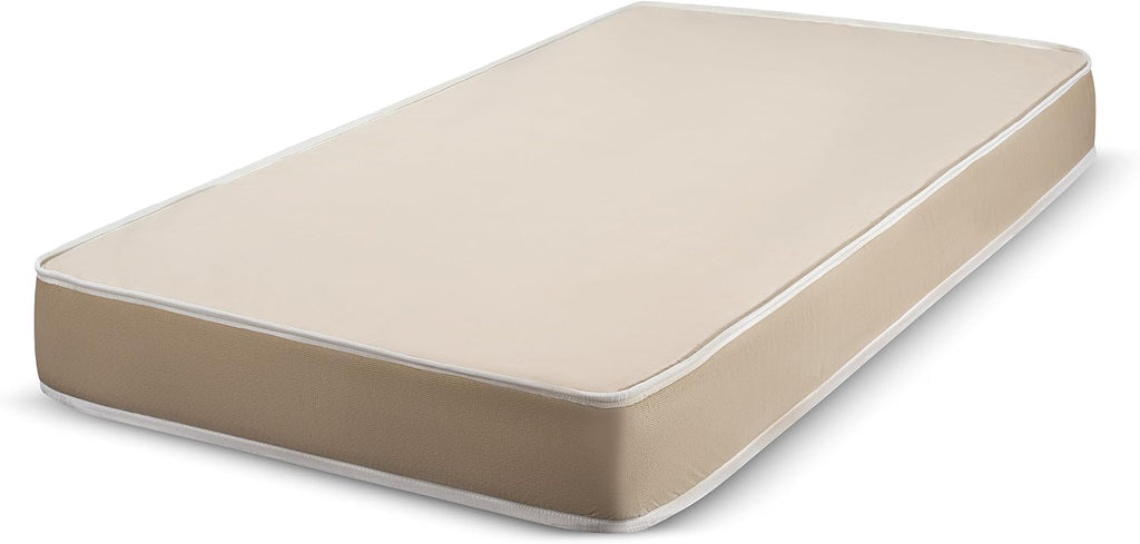 Foam Mattress with Fabric Cover for RV, Cot, Folding, Guest & Day Bed (Full Size, 5 Inch)