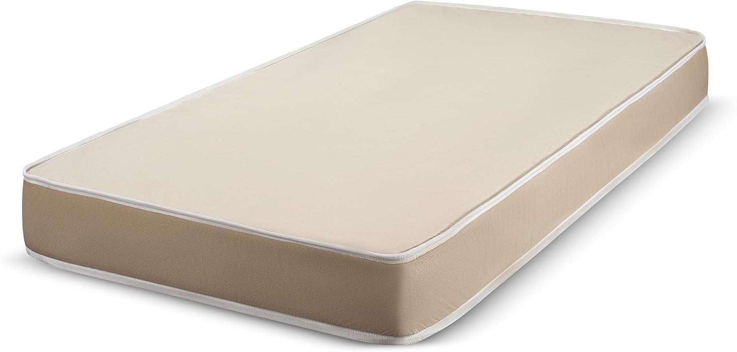 5 inch Foam Mattress with Durable Fabric Cover - Queen - CertiPUR-US Certified – Made in USA