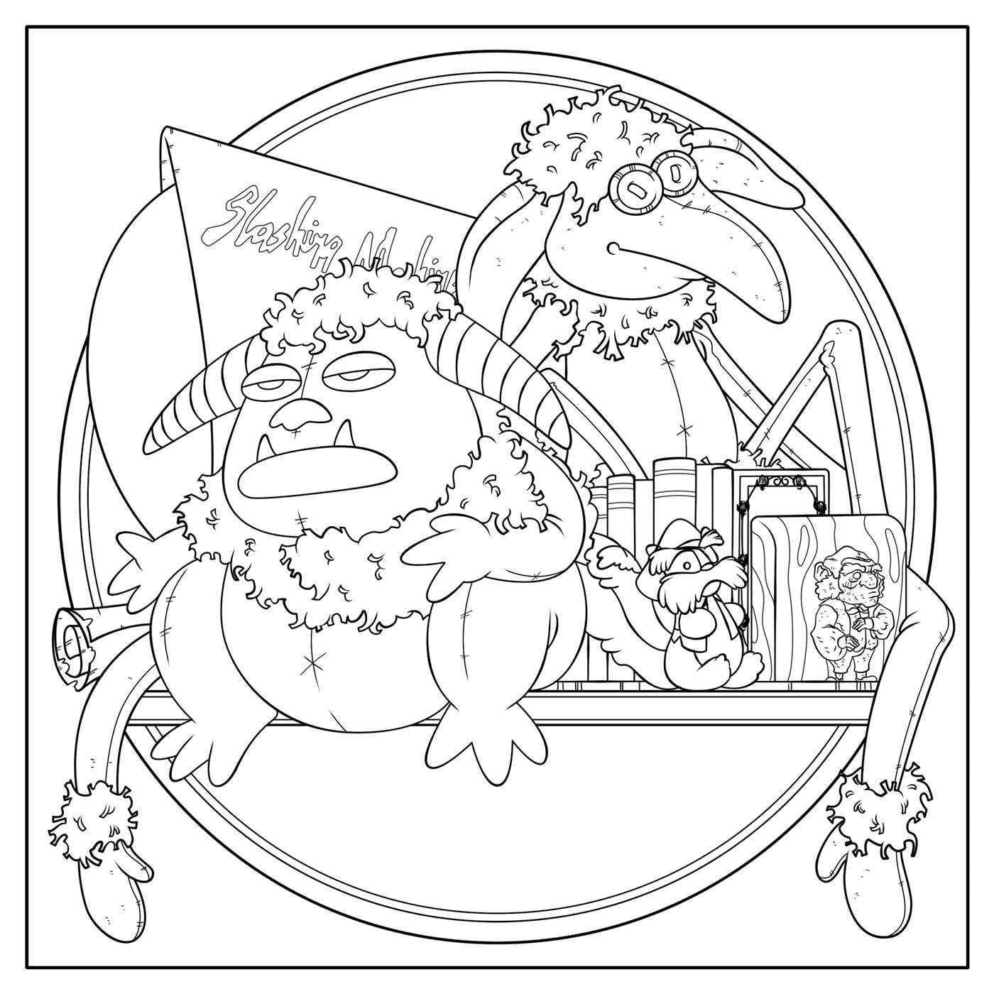 Jim Henson's Labyrinth Adult Coloring Book