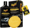 Meguiar's Gold Class Carnauba Plus Premium Liquid Wax Kit,Car Detailing Kit with a Pure Carnauba Wax Blend & Foam Applicator Pad for Keeping Glossy Paint Protected Like a Pro,16 Oz Bottle(Pack of 6)
